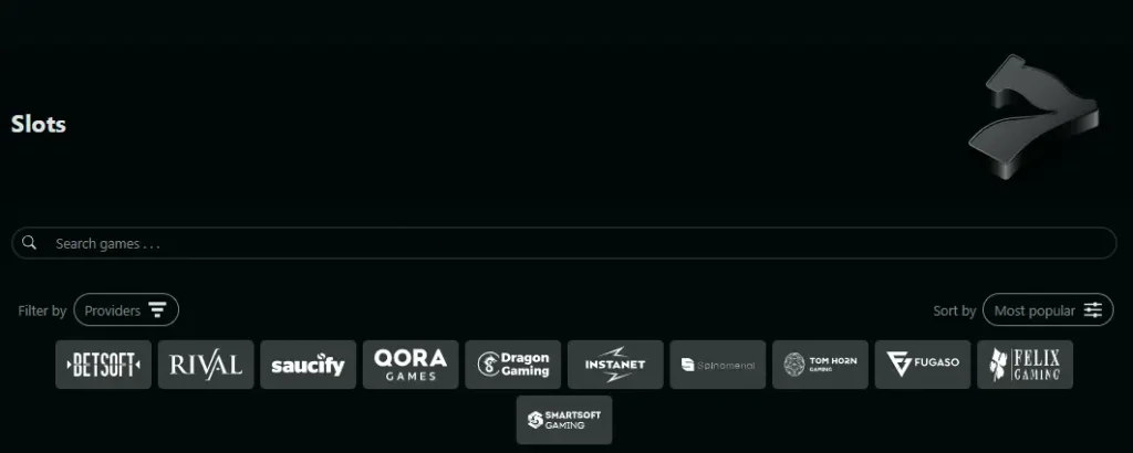 Quali provider forniscono i giochi di slot?